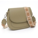 Vegan Leather Saddle Bag