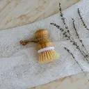Round Wooden Cleaning Brush
