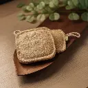 Eco-Friendly Natural Square Loofah 